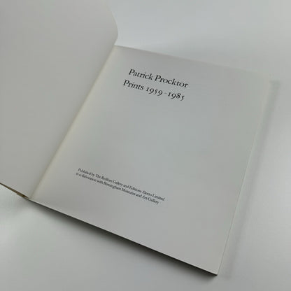 Patrick Procktor Prints 1959-1985 | Redfern Gallery Birmingham Museums 1985