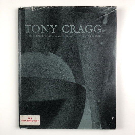 Tony Cragg. XLIII Biennale di Venezia | The British Council 1988 catalogue & guide