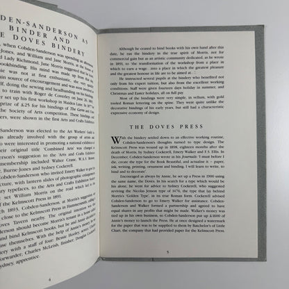 An introduction to the Doves and Ashendene Presses  illustrated from material in the National Art Library by Janet Skidmore | V&A Press, 1986