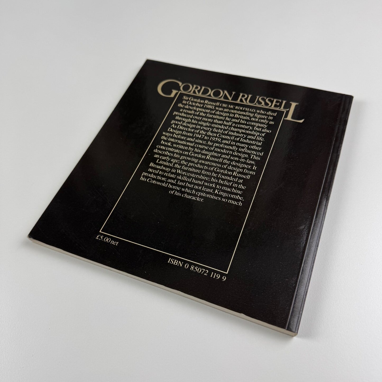 Gordon Russell by Ken and Kate Baynes |  Design Council, 1981
