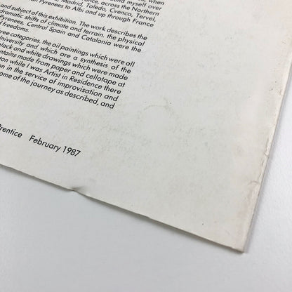 Dave Prentice – As Old As The Hills | University of Nottingham 1986-87 signed leaflet