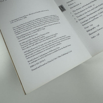 Textiles of the Arts & Crafts Movement by Linda Parry | Thames & Hudson, 2005 new edition