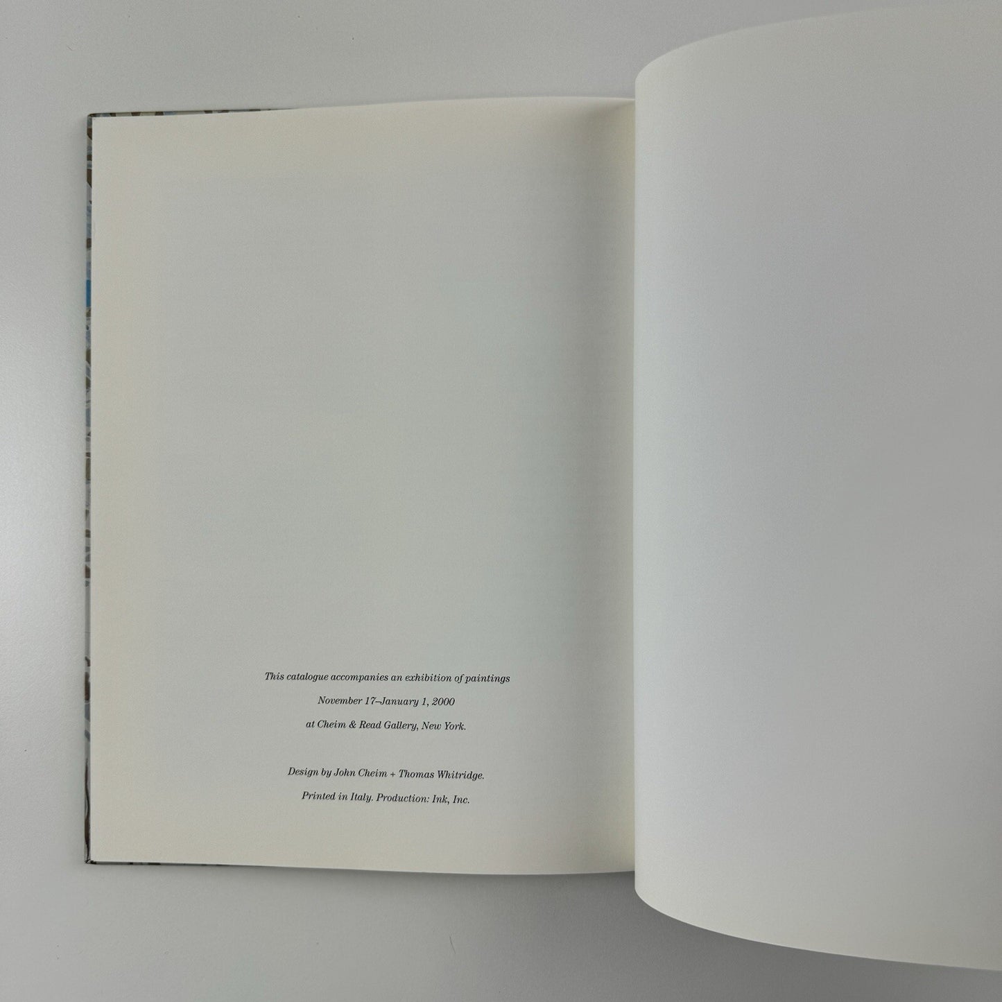 Richmond Burton | Cheim & Read New York, 2000 | Exhibition catalogue