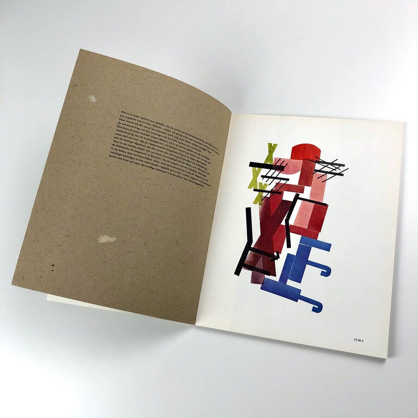 H. N. Werkman 1882–1945 | Stedelijk Museum exhibition catalogue, 1962