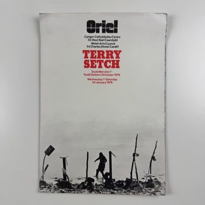 Terry Setch | Oriel, Cardiff, 1976 exhibition leaflet