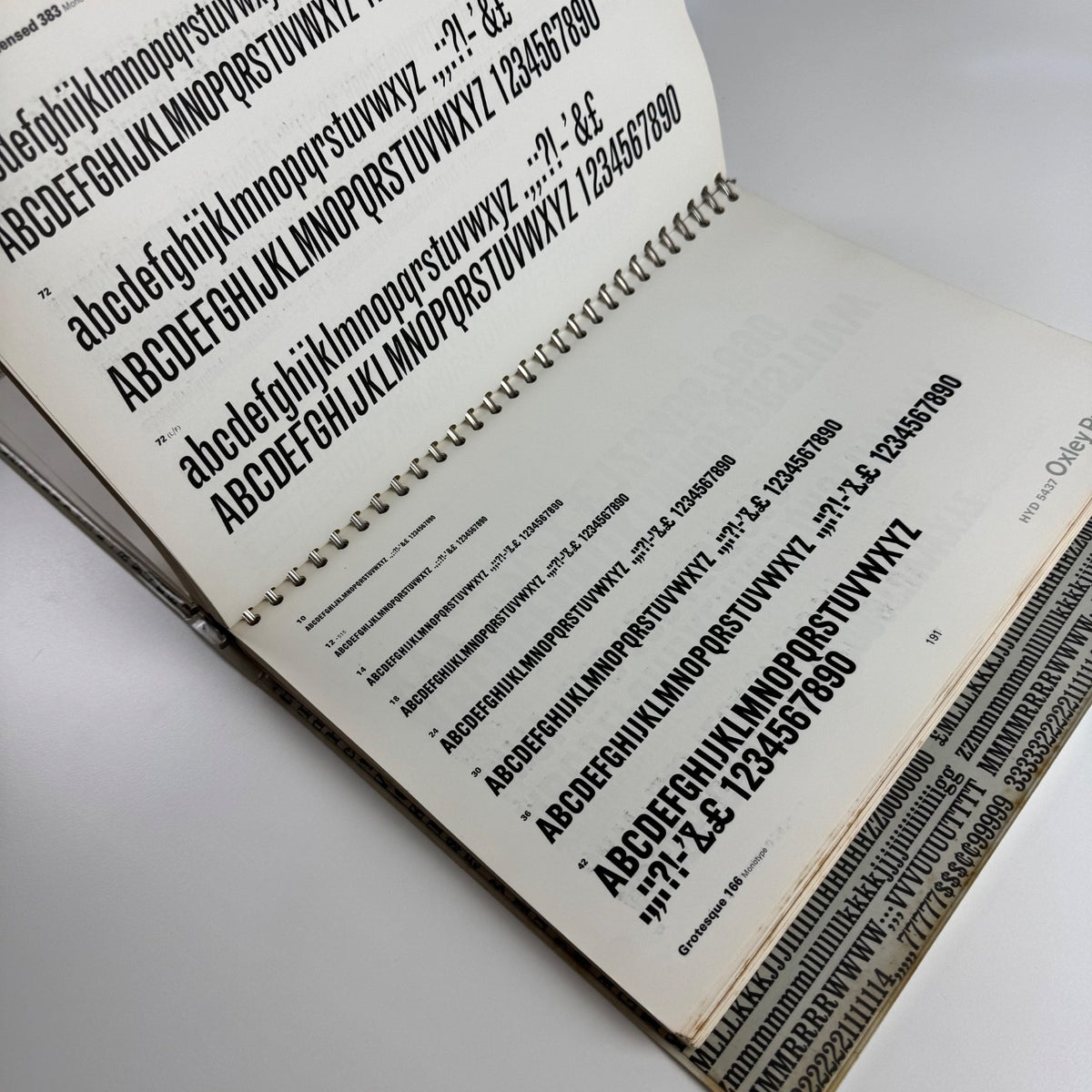 Oxley Press Limited Typefaces | folder of typefaces, c. 1970
