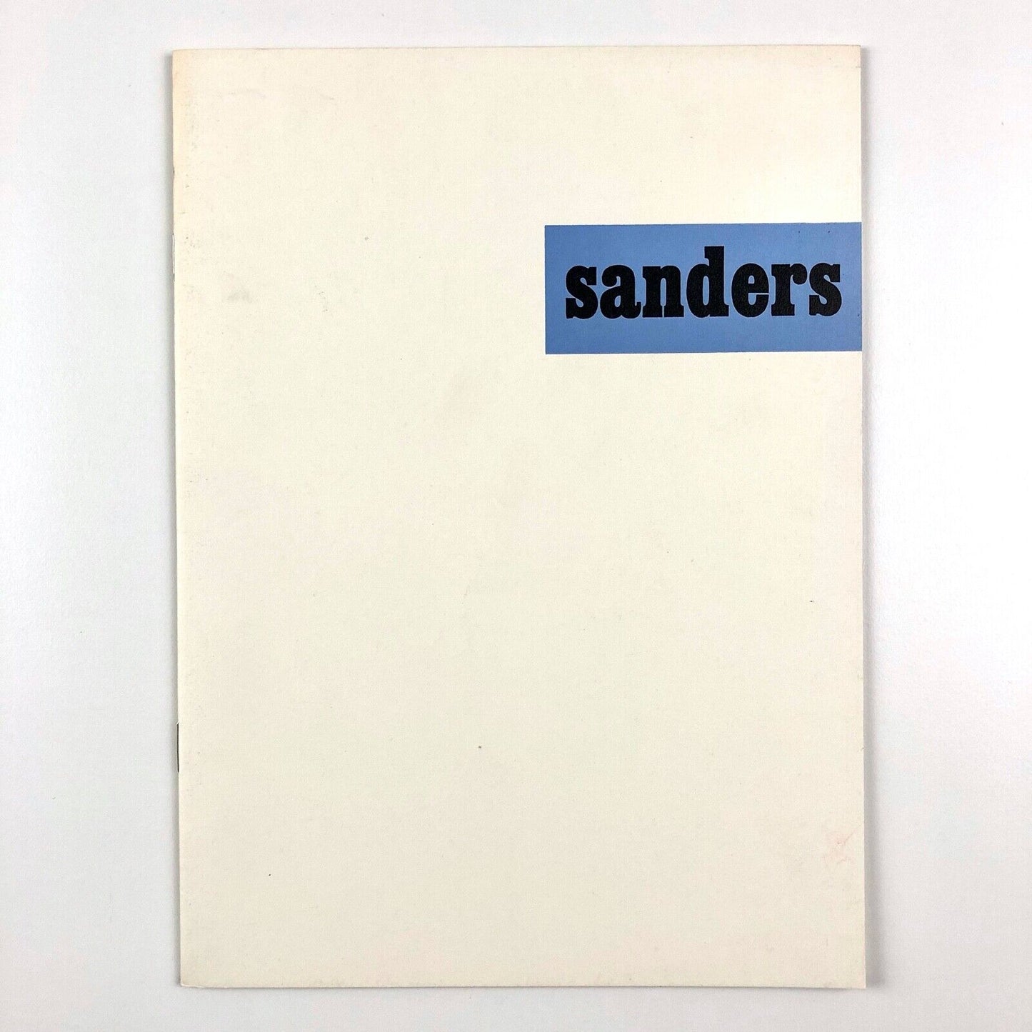Joop Sanders Stedelijk Museum exhibition catalogue 1960 cat.no. 231
