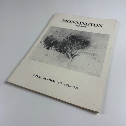 Drawings and Paintings by Sir Thomas Monnington Royal Academy of Arts 1977 catalogue design Gordon House
