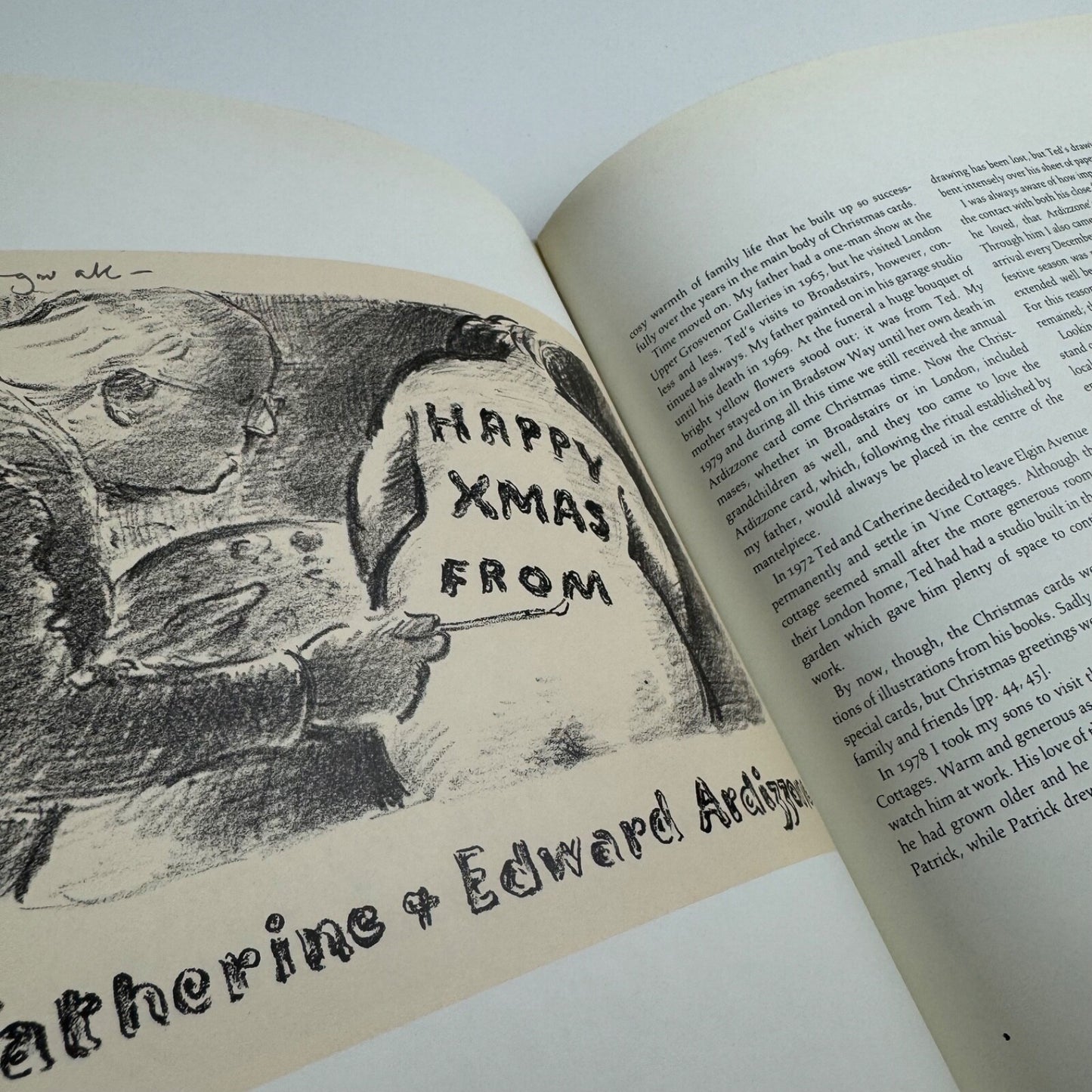 My father and Edward Ardizzone. A lasting friendship by Edward Booth-Clibborn | Patrick Hardy, 1963 | Designed by Gerald Cinamon