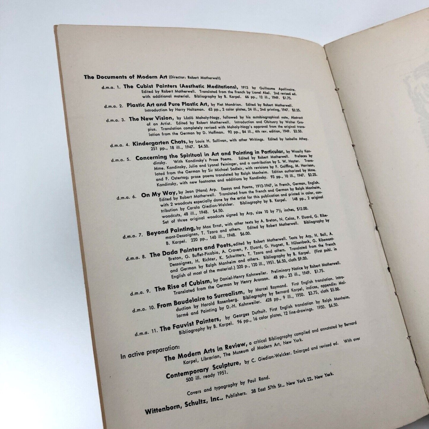 The Fauvist Painters by Georges Duthuit, 1950 | Paul Rand cover design & typography