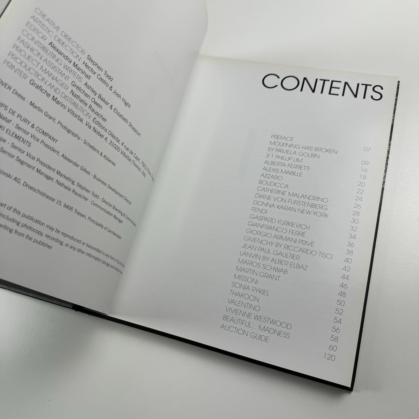 22 ways to say black Swarovski Elements | Phillips de Pury & Company, 2010