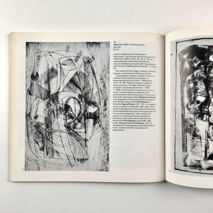 Peter Lanyon Drawings & Graphic Work City | exhibition catalogue Museum & Art Gallery, Stoke on Trent, 1981