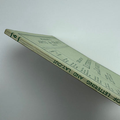 The Art of Lettering and Lay-out by Len A. Doust. Warne’s series, No. 6