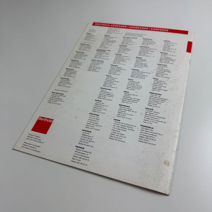 Type specimen booklet for Avantis | Berthold Types 176, undated