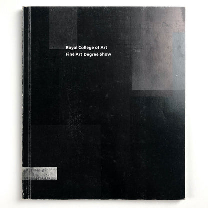 Royal College of Art – RCA Fine Art Degree Show catalogue, 1987