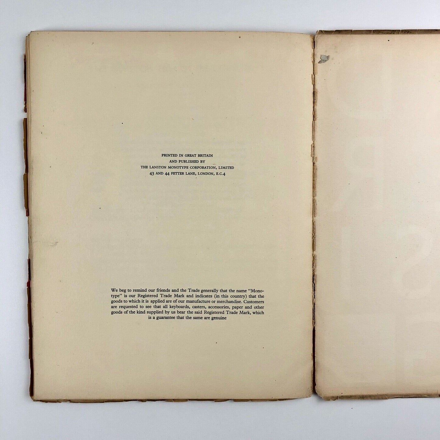 The Monotype Recorder – Advertising journal, July to October 1928 | Issue no 226