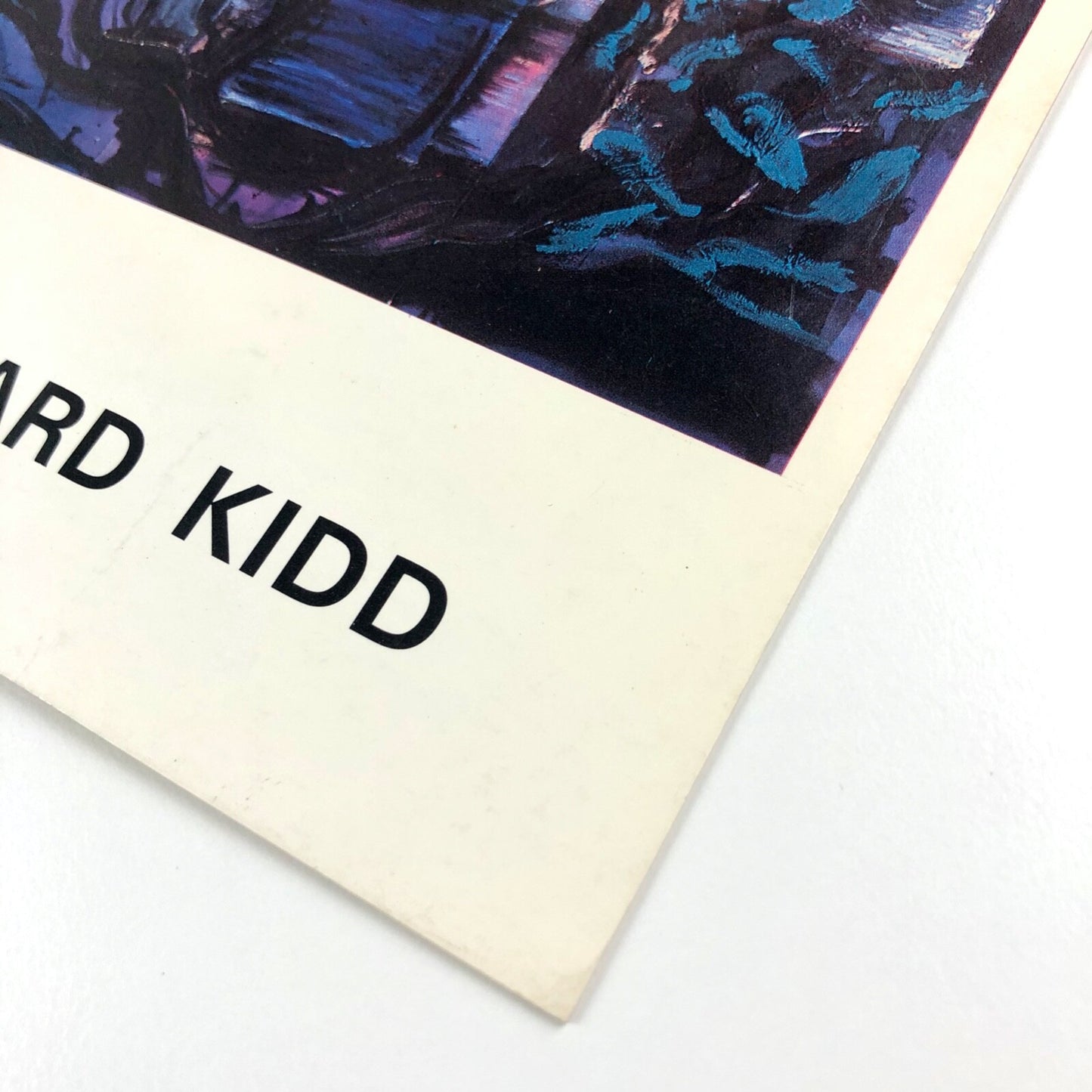 Richard Kidd – Work done in New York 1982-1983 | Juda Rowan Gallery | Folded card and invitation, 1983