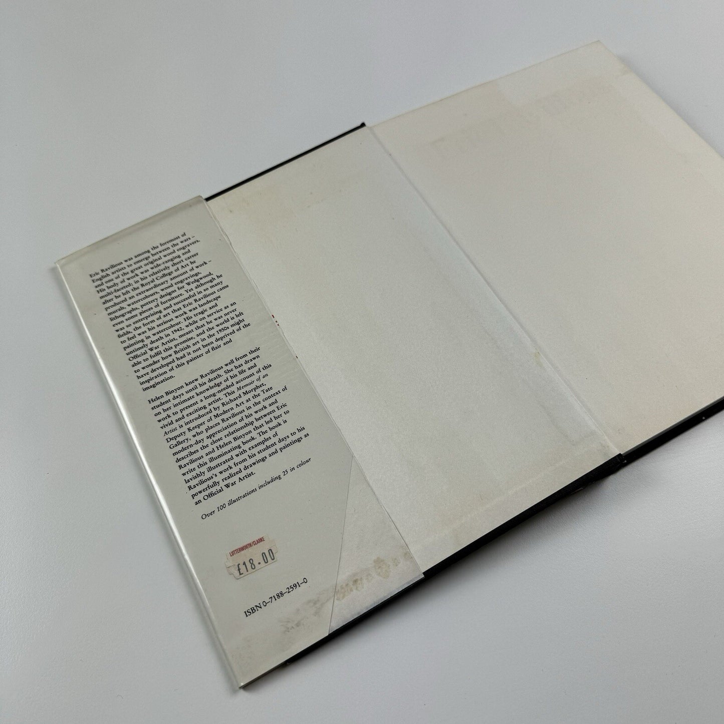 Eric Ravilious. Memoir of an Artist by Helen Binyon | Lutterworth Press, 1983