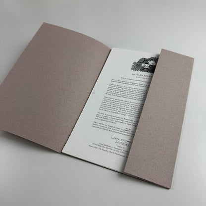Folder with prospectus and order forms for Artists' Choice Editions. c.2003