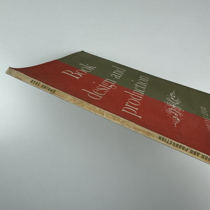 Book Design and Production | Vol 1 No 1 Spring 1958 | Printing News Ltd | Edited by James Moran