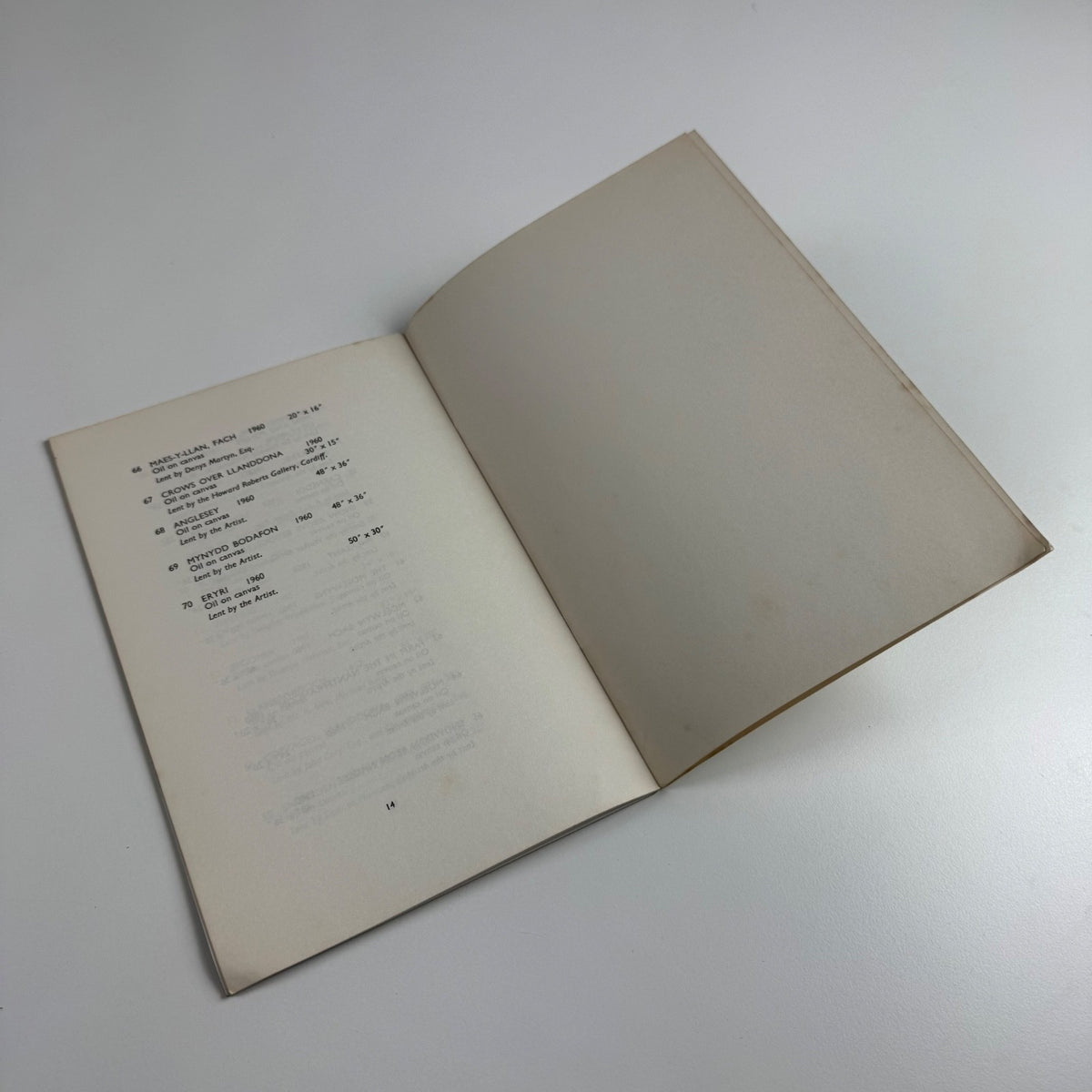 Jonah Jones, John Petts, Kyffin Williams | Arts Council of Great Britain 1961