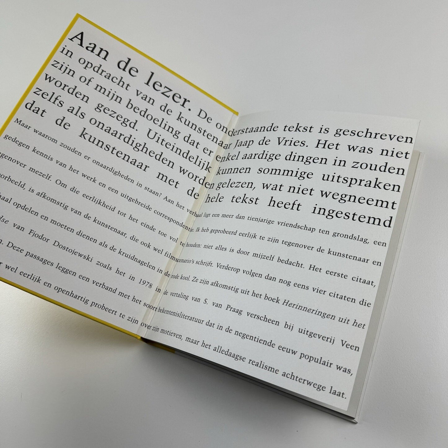 Jaap de Vries – Aquarellen, schilderijen | Galerie Hof & Huyser, 2003 exhibition catalogue