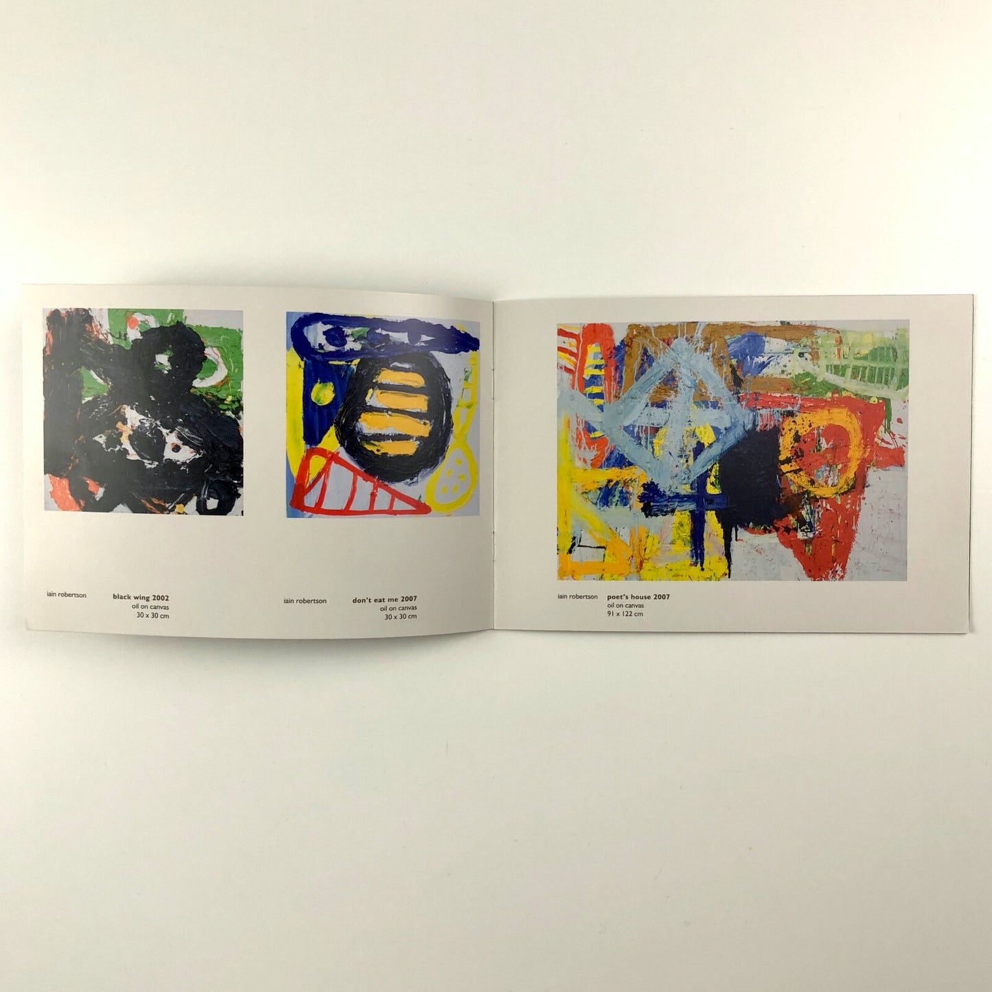Clare Wardman Iain Robertson. Colour and light | Hilton Young Fine Art exhibition leaflet, c.2007
