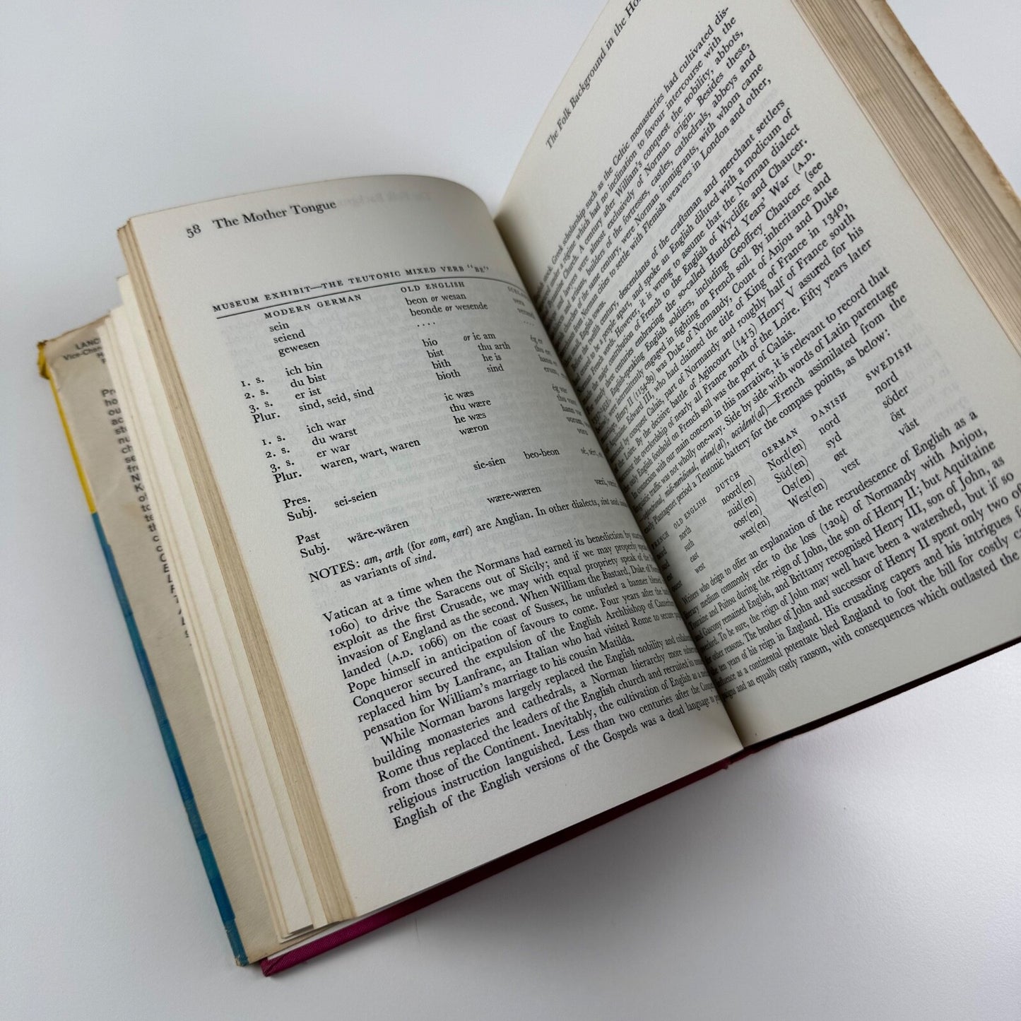 The Mother Tongue in quiz and colour by Lancelot Hogben | Secker & Warburg, 1964