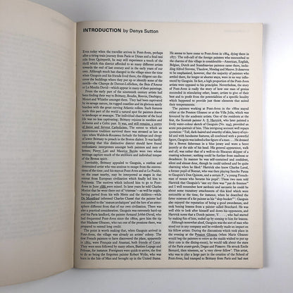 Gauguin and the Pont-Aven Group | Tate Gallery catalogue, 1966