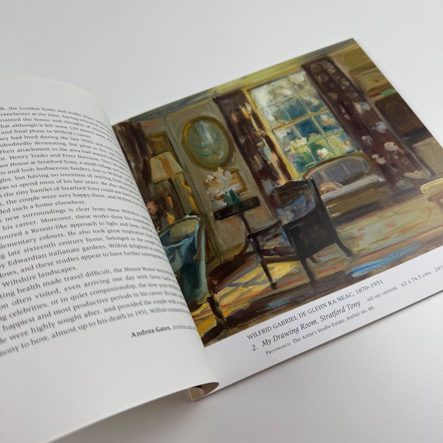 Wilfrid and Jane de Glehn. The Wiltshire Landscapes | Messum's, 2013