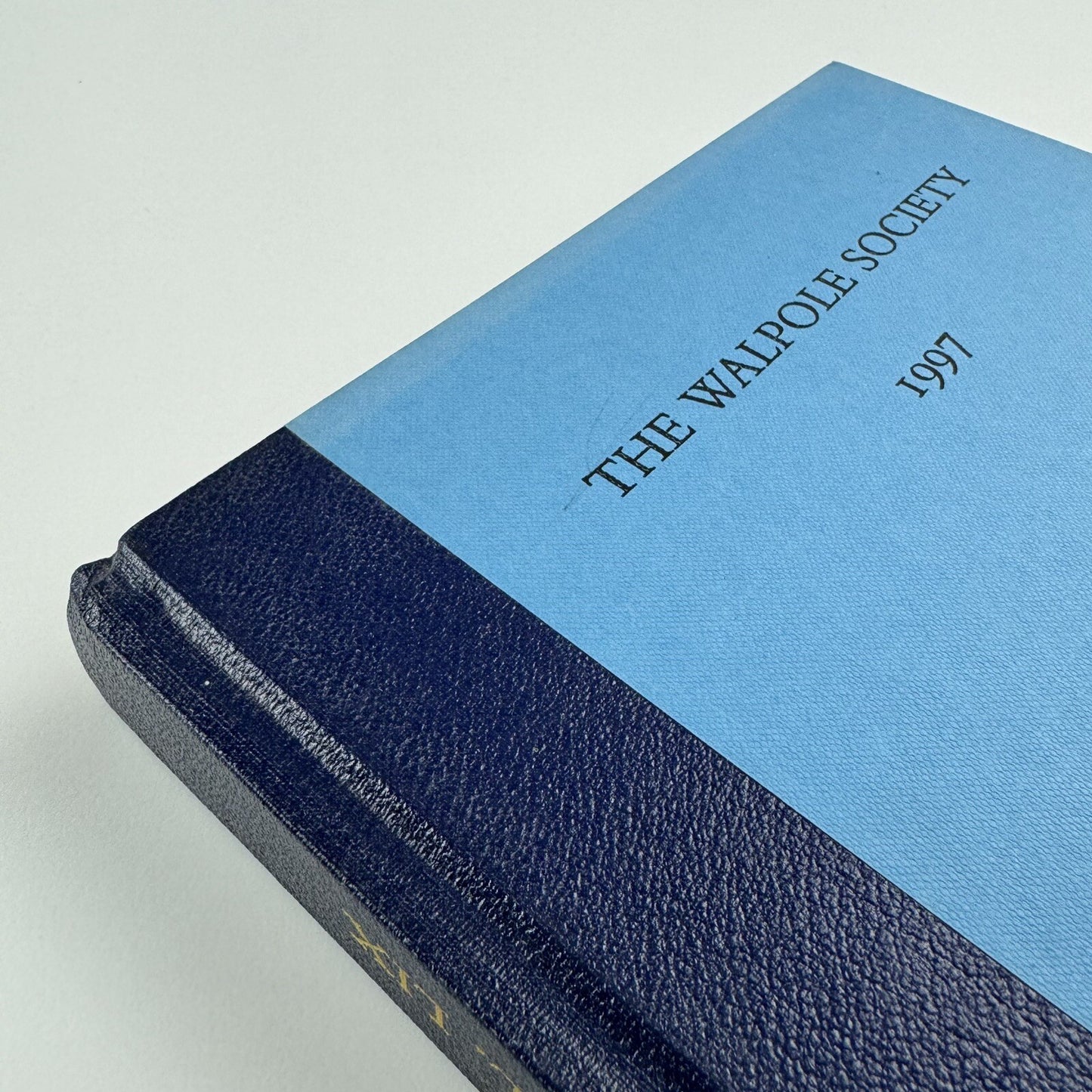 The Fifty-ninth volume of The Walpole Society 1997 LIX