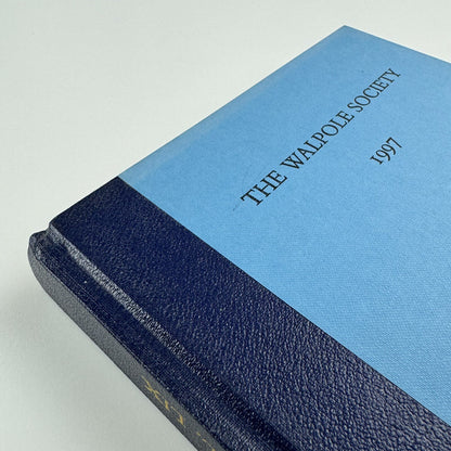 The Fifty-ninth volume of The Walpole Society 1997 LIX
