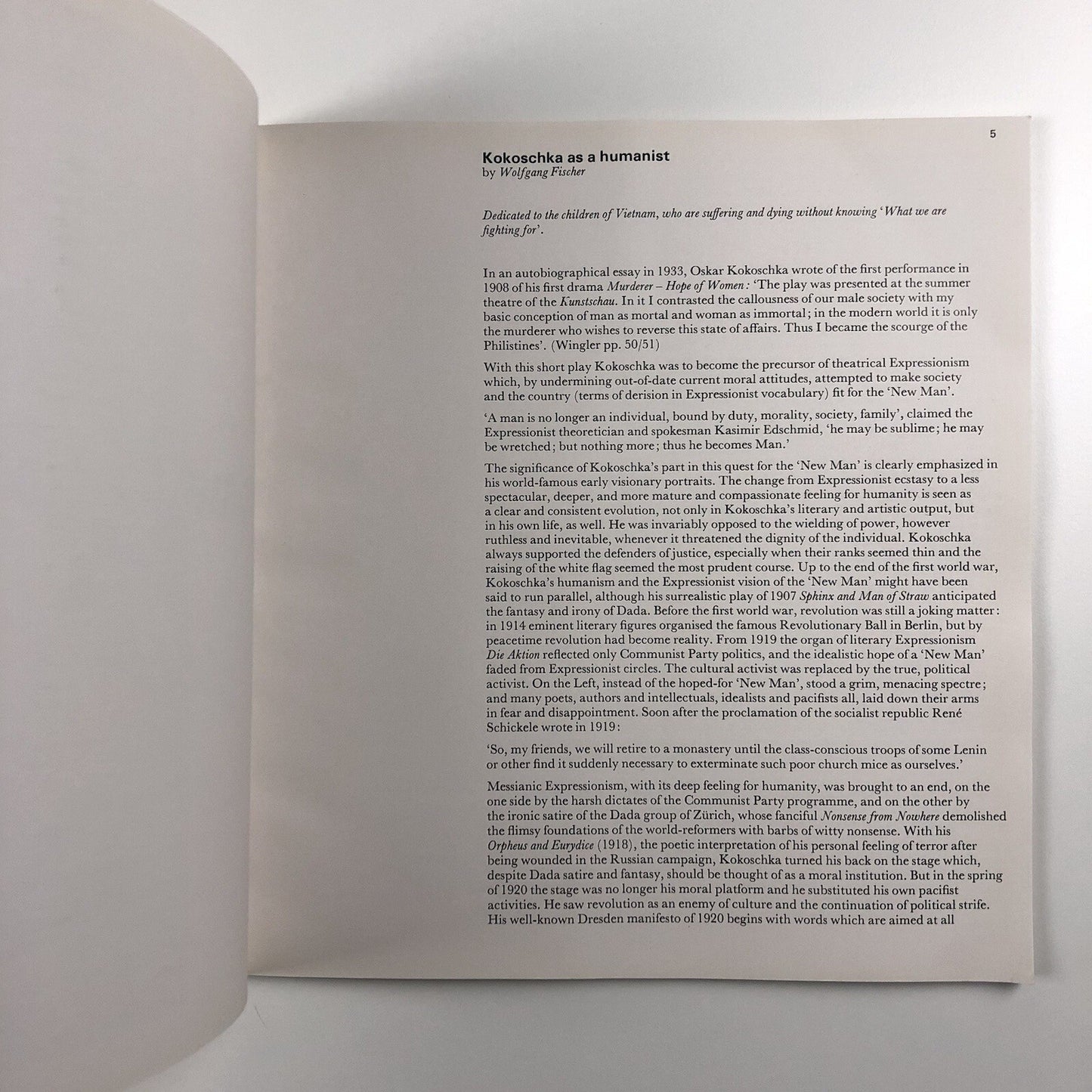 Homage to Kokoschka | Marlborough catalogue 1966