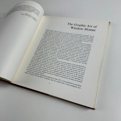 The Graphic Art of Winslow Homer Lloyd Goodrich Smithsonian Institution Press, 1968