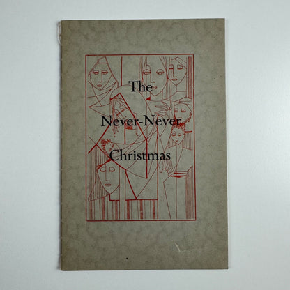 The Never-Never Christmas by Donald Weeks | Margaret Wilcockson frontispiece | Saint Albert’s Press, 1959