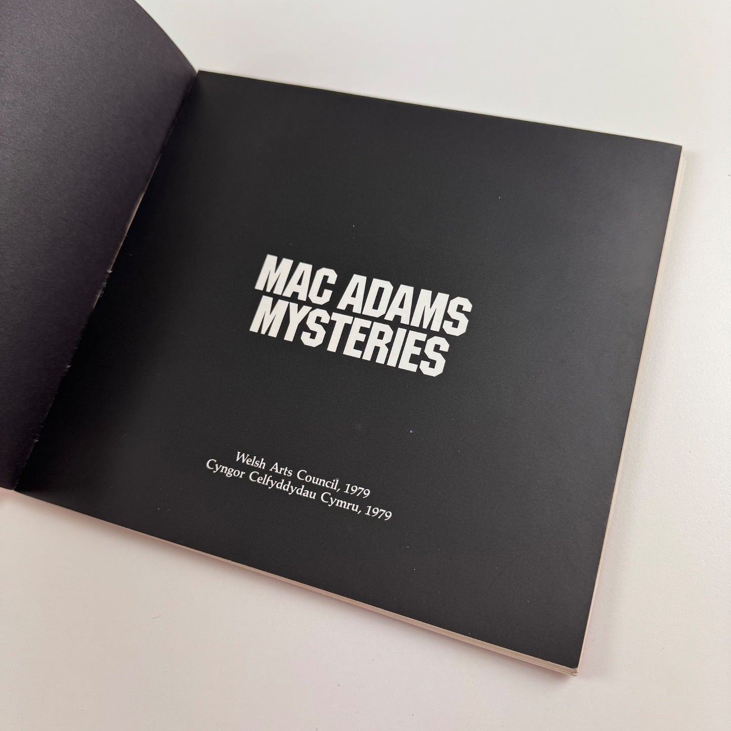 Mac Adams Mysteries | Welsh Arts Council, 1979