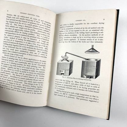Modern Printing Inks. A Practical Handbook for Printing Ink Manufacturers and Printers by Alfred Seymour | Scott, Greenwood & Son, London, 1910