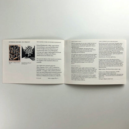 Prospectus to promote Edward Bawden editioned prints | Wood Lea Press, 2005