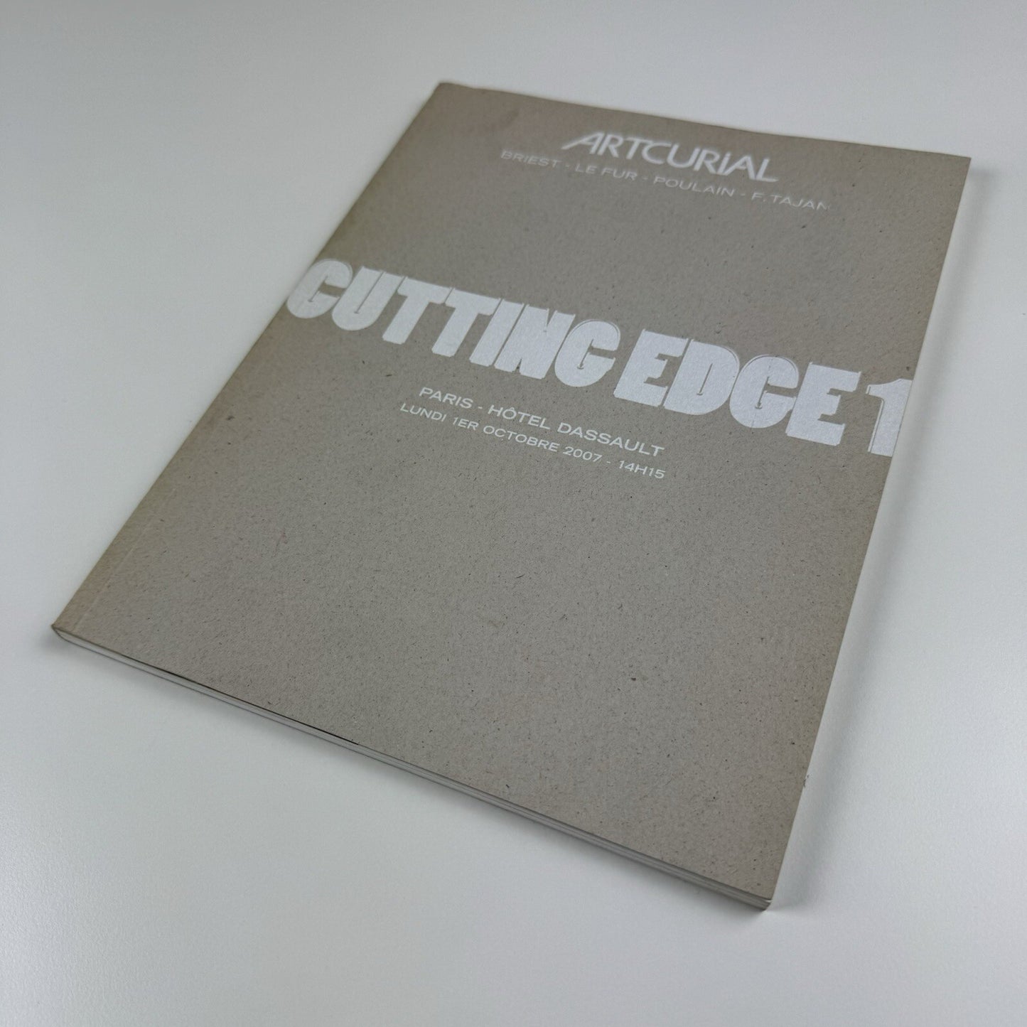 Artcurial October 2007 Cutting Edge | Modern & Contemporary Art sale catalogue | Hotel Dassault