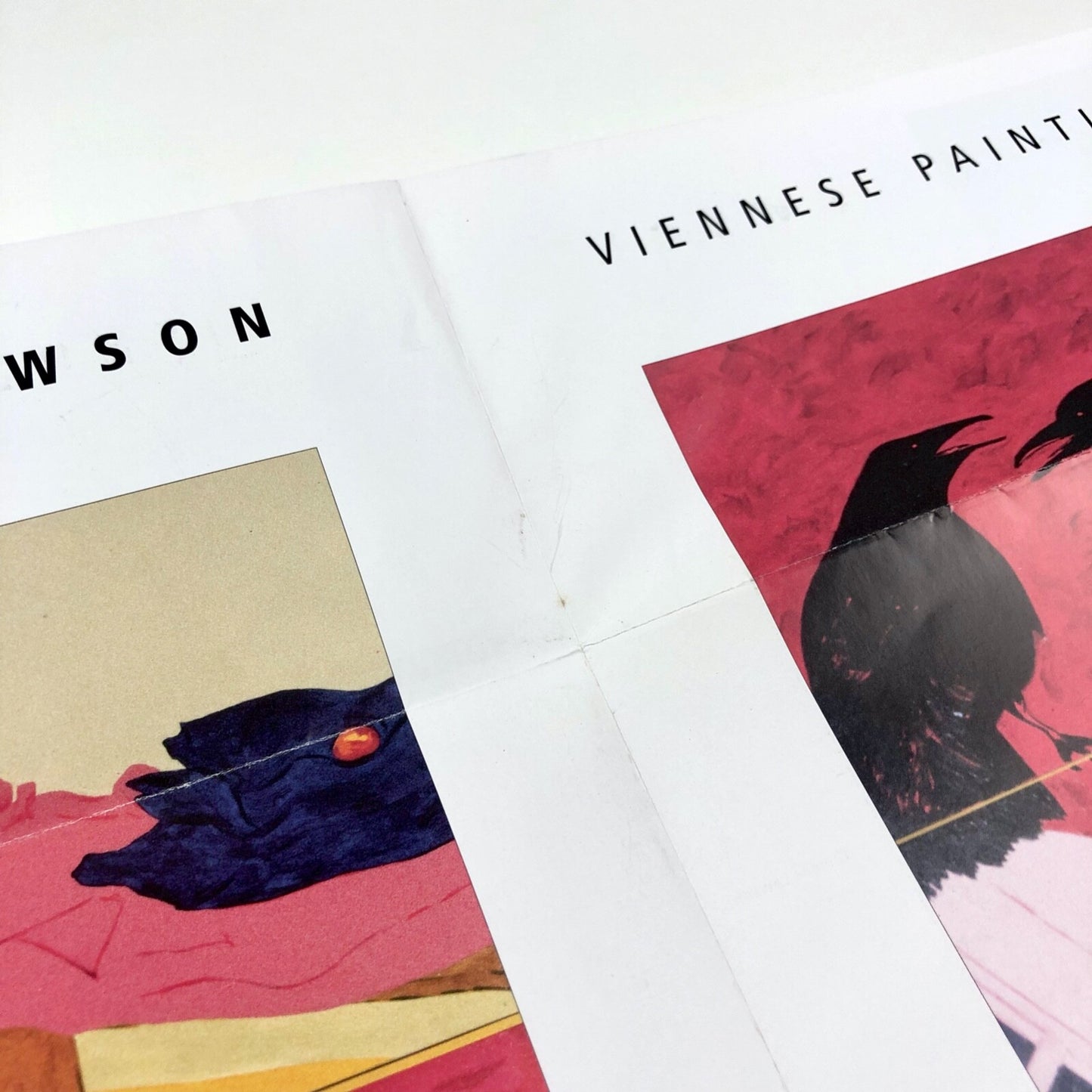 Thomas Lawson – Viennese Paintings, folded sheet | Norwich Gallery, Anthony Reynolds Gallery 1995