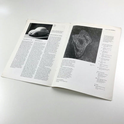 Leaflet for Naum Gabo. The Creative Process | Tate Gallery guide, 1994