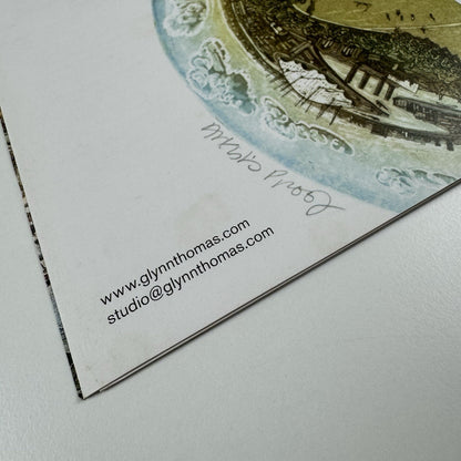 Glynn Thomas RE | Two leaflets on the artist, undated