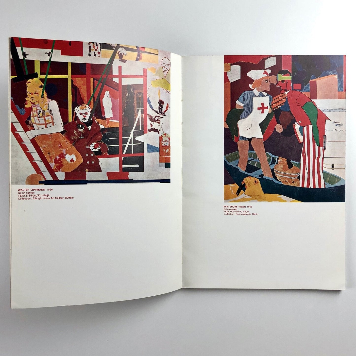 R.B. Kitaj | Kestner-Gesellschaft / Boymans Museum | Marlborough Fine Art catalogue, 1970 | Typography by Gordon House