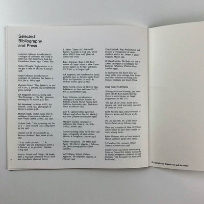 William Green The Susan Hayward exhibition | England & Co catalogue, 1993