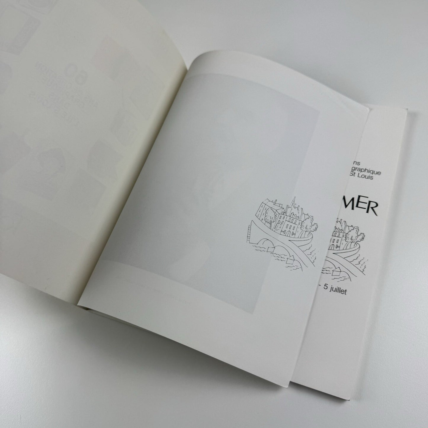 Exposition Tolmer. 60 ans de création graphique dans l'île St Louis | Biblioteque Forney catalogue | Edition Publicitaire Cartonnage, Paris, 1986