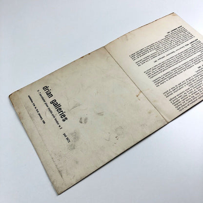 Construction: England: 1950-1960 | Drian Gallery, 1961 exhibition catalogue