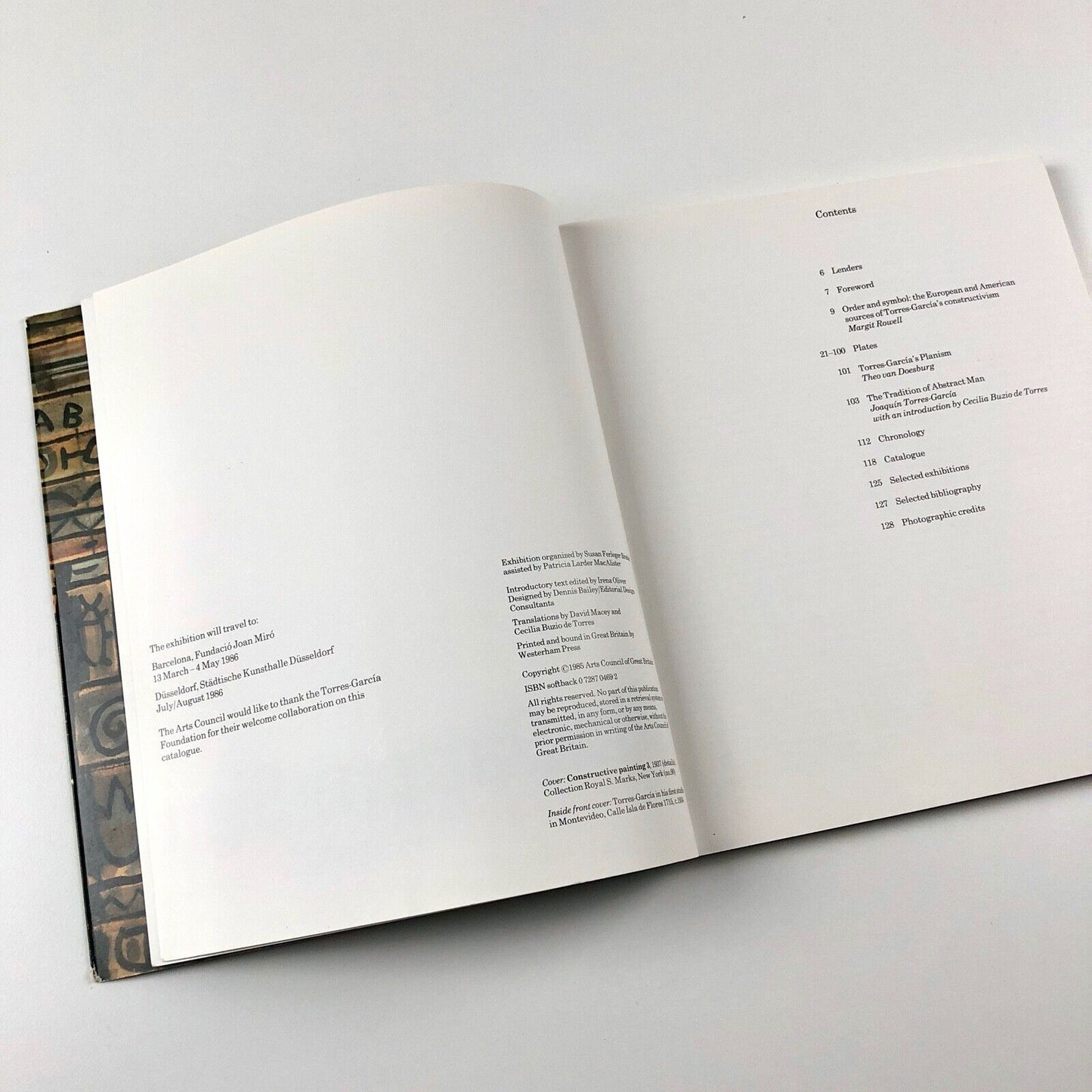 Torres-Garcia: Grid-Pattern-Sign. Paris-Montevideo 1924-1944 | Hayward Gallery / Arts Council, 1985