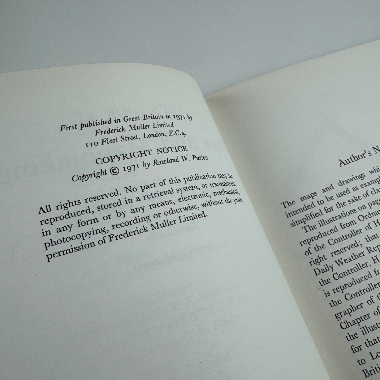 Let’s Look at Maps & Mapmaking Rowland W. Purton | Frederick Muller, 1971 illustrated by Peter J. Morter