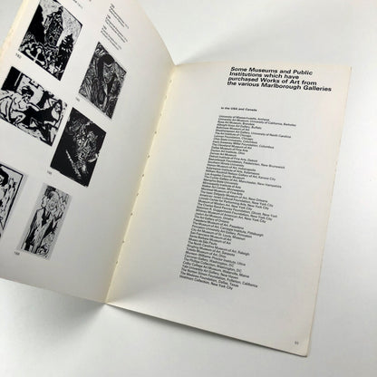 Ernst Ludwig Kirchner 1880-1938 Marlborough 1969 catalogue | Design by Gordon House