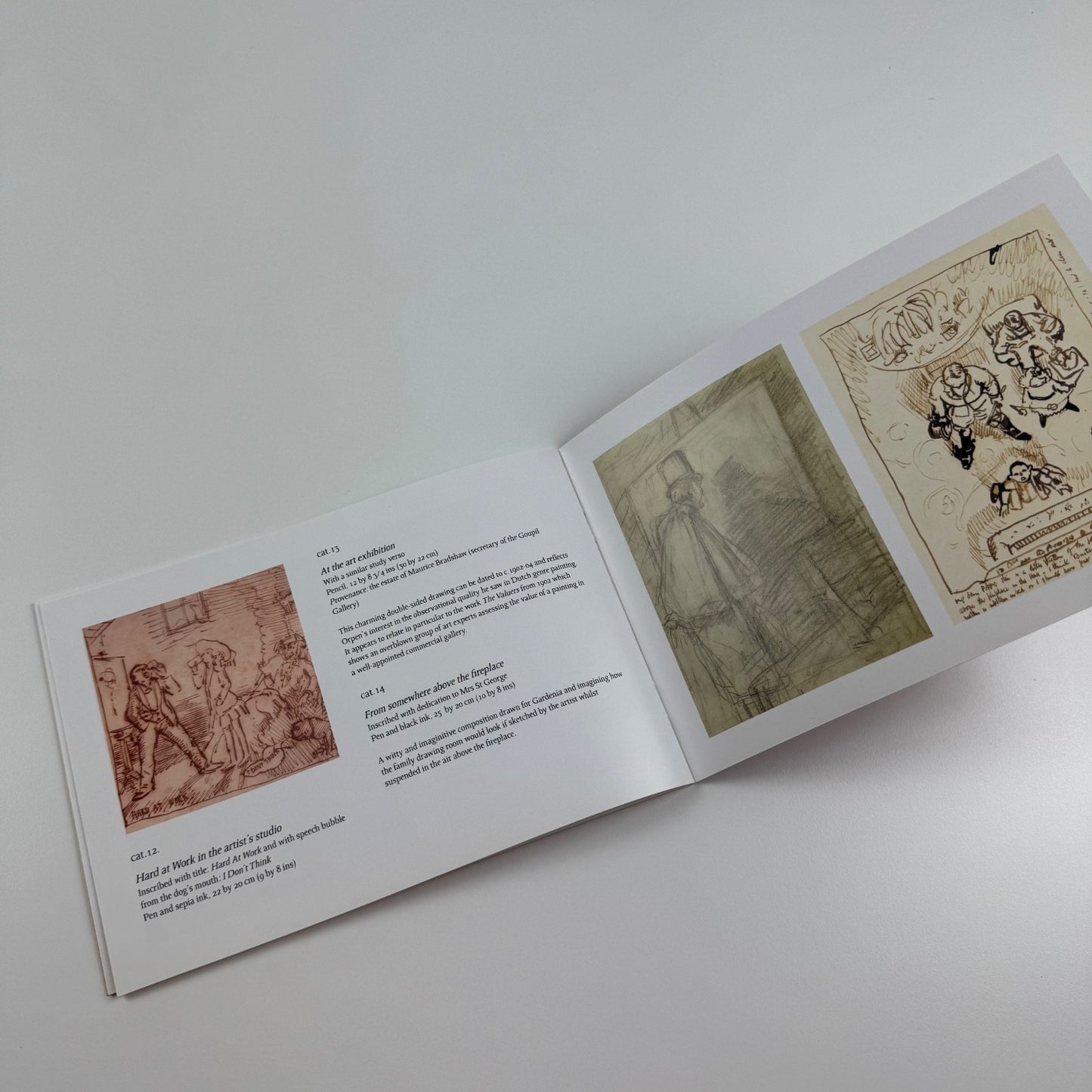 William Orpen Intimate Sketches | Moore-Gwyn Fine Art | Art Antiques London 2015